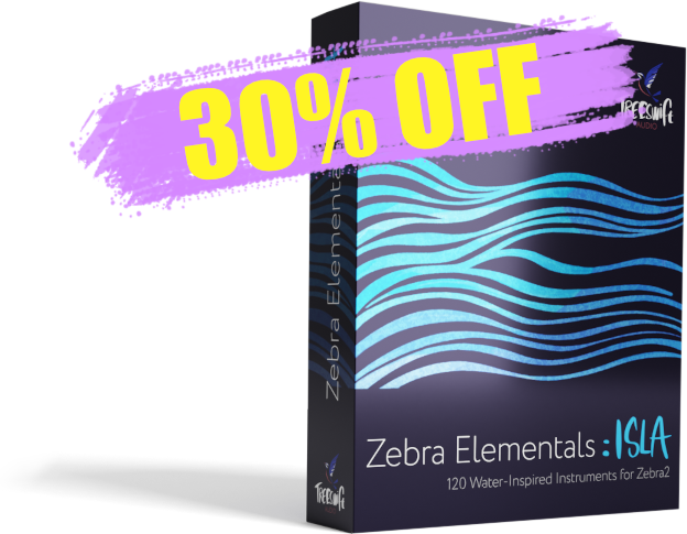 Zebra Elementals: ISLA – 30% off